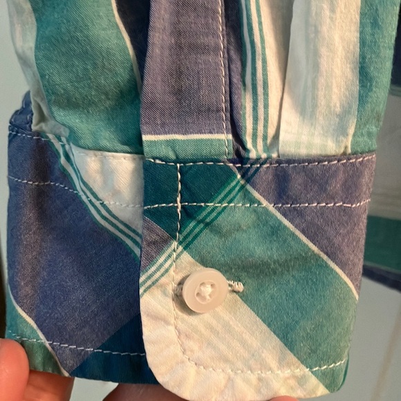 Talbots Plaid Button-Up (SP) - Picture 6 of 8